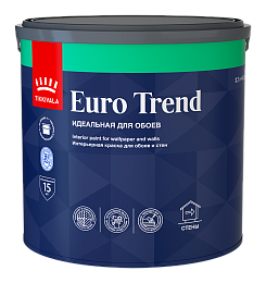 Интерьерная краска для обоев и стен EURO TREND мат